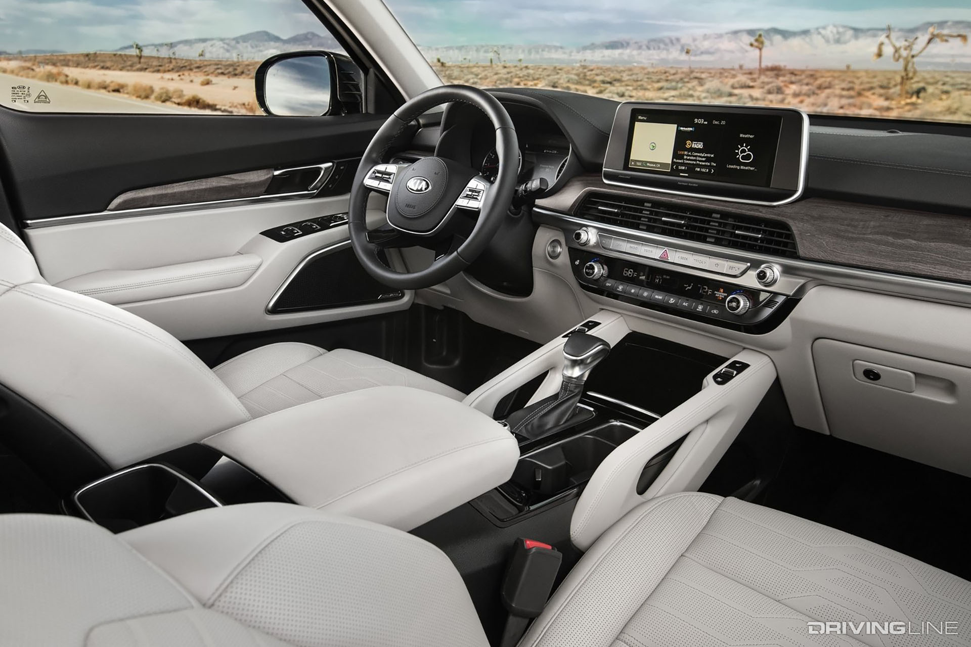 Kia Telluride Interior Front Seats