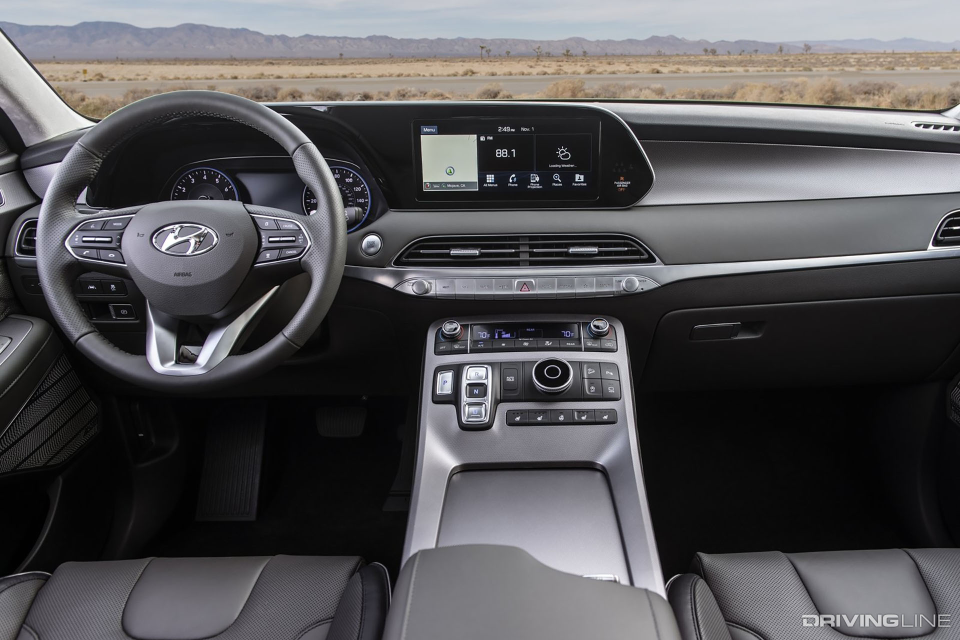 Hyundai Palisade Interior Dashboard