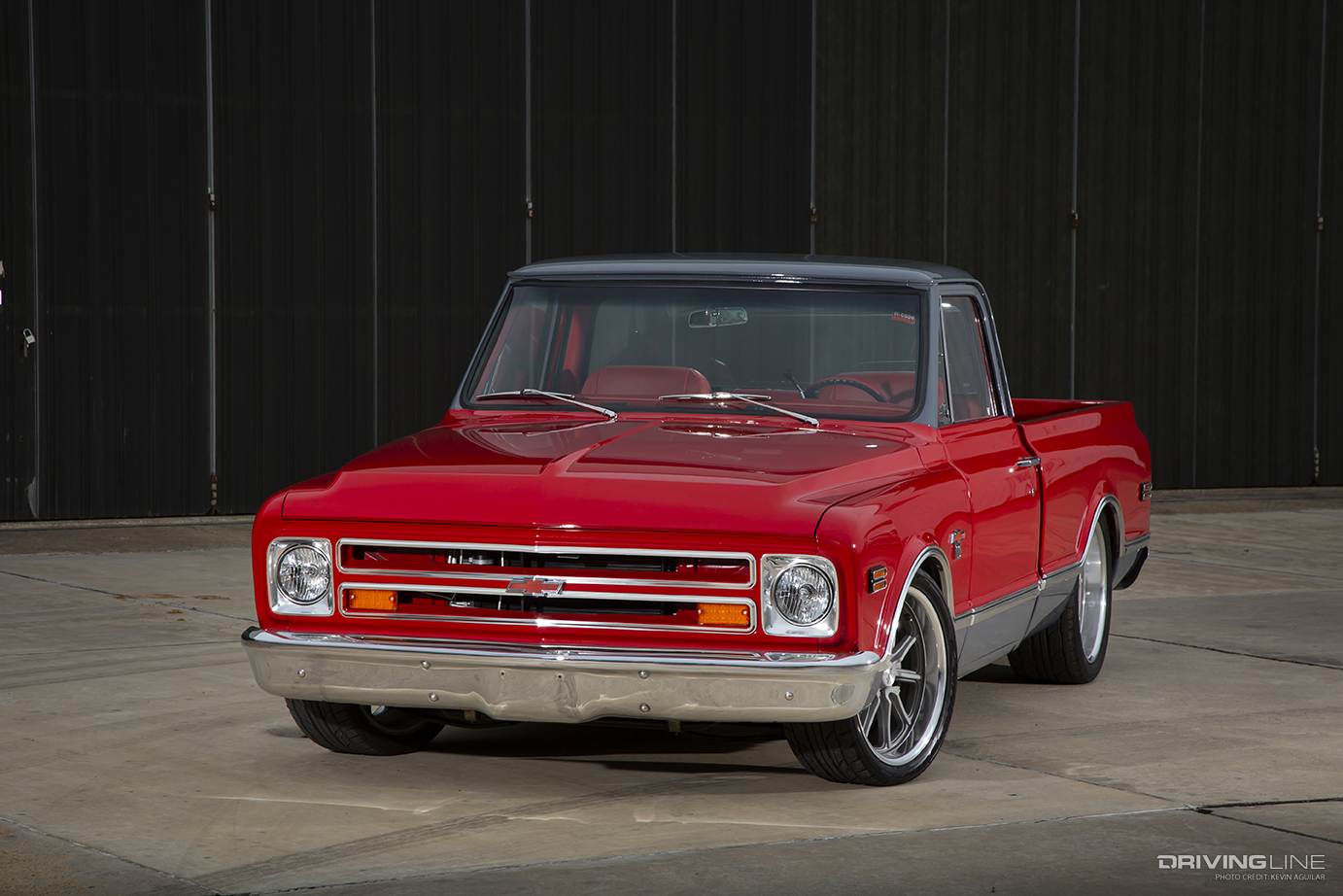 Front of Jay Durheim's '68 Chevy C10