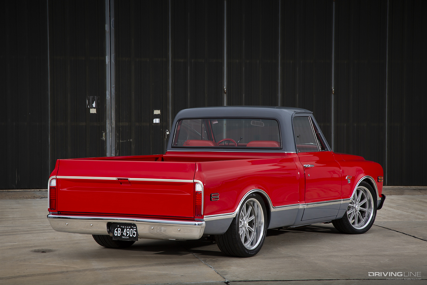Rear of Jay Durheim's '68 Chevy C10