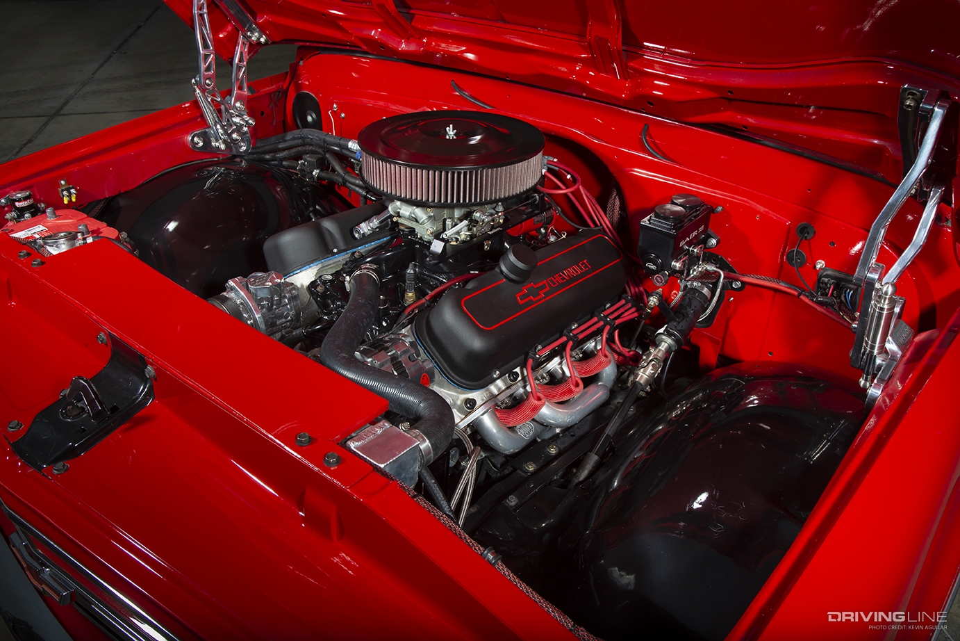 Big Block Engine of Jay Durheim's '68 Chevy C10
