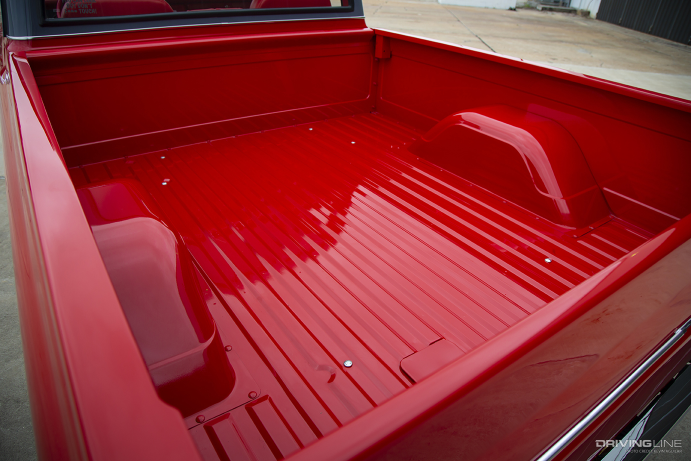 Bed of Jay Durheim's '68 Chevy C10