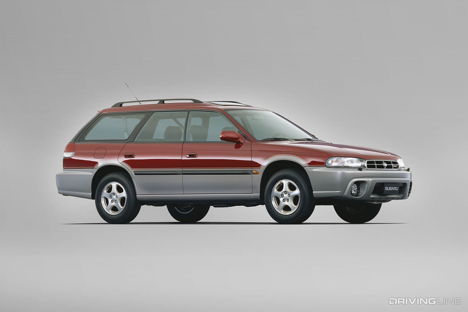 First Gen Subaru Outback Red