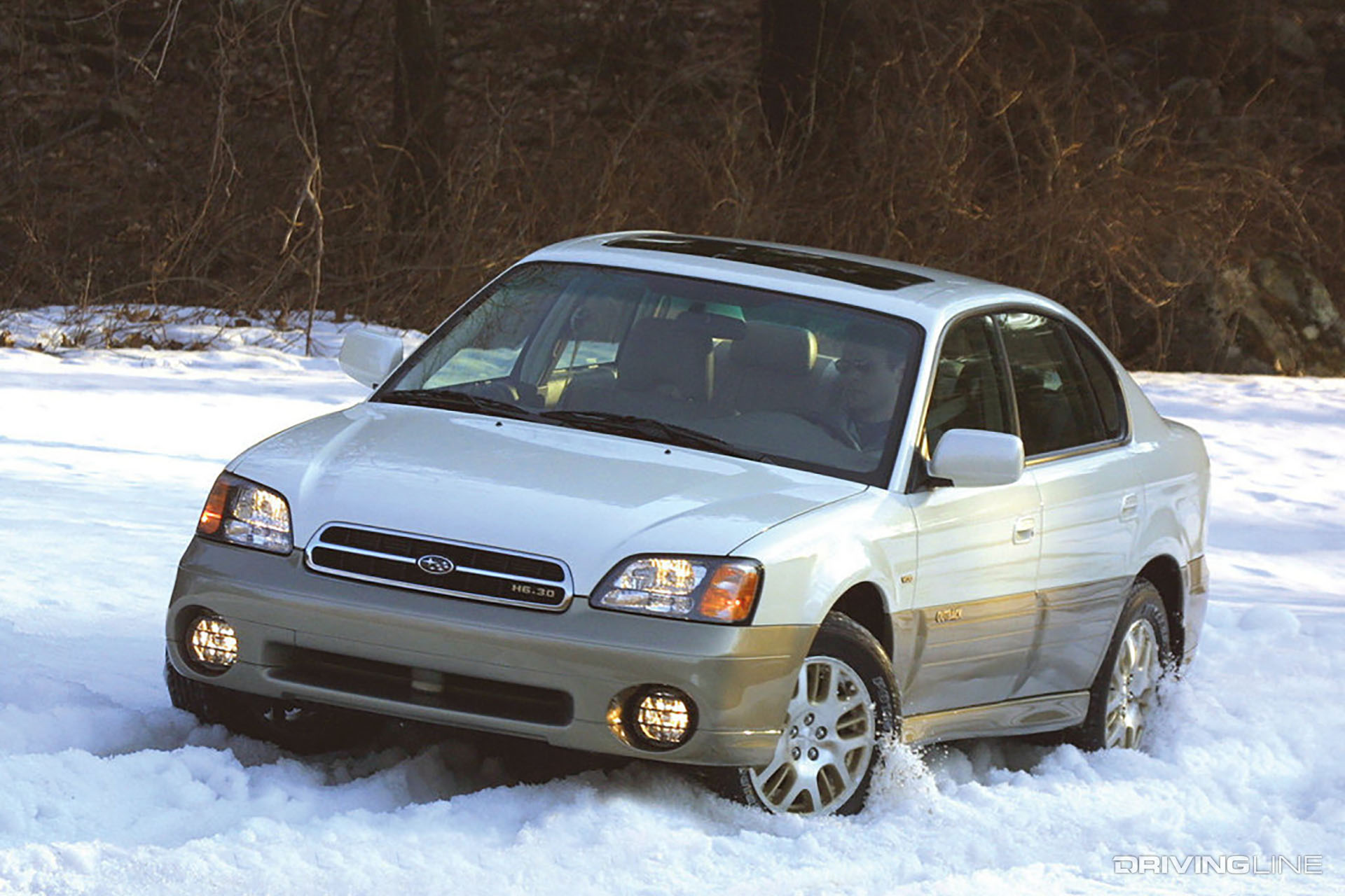 Subaru Outback Sedan in Snow