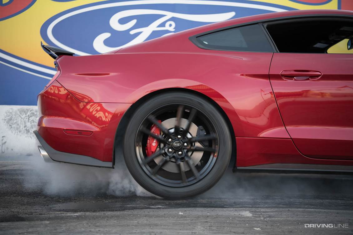 Ford Mustang Burnout