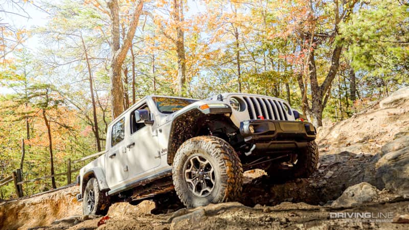 Jeep Gladiator Rubicon 35 no lift