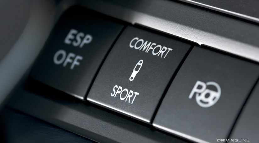 Selectable suspension modes