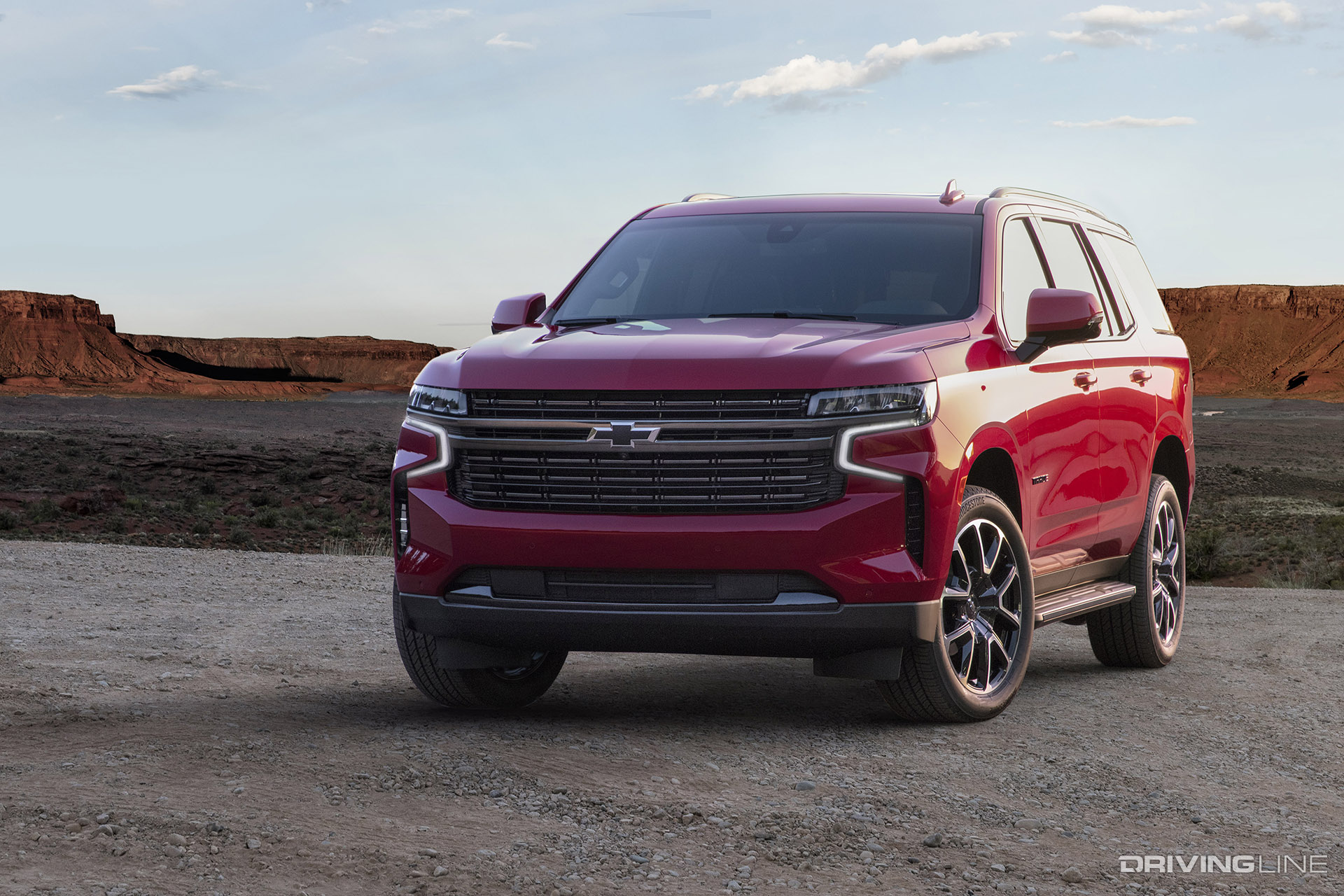 2021 Chevy Tahoe Red