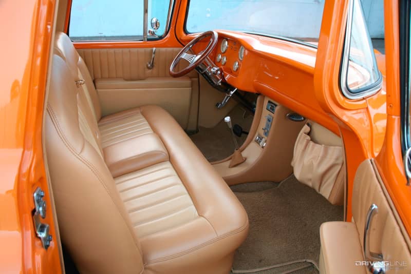 Interior of Art Ramirez' '59 Chevy