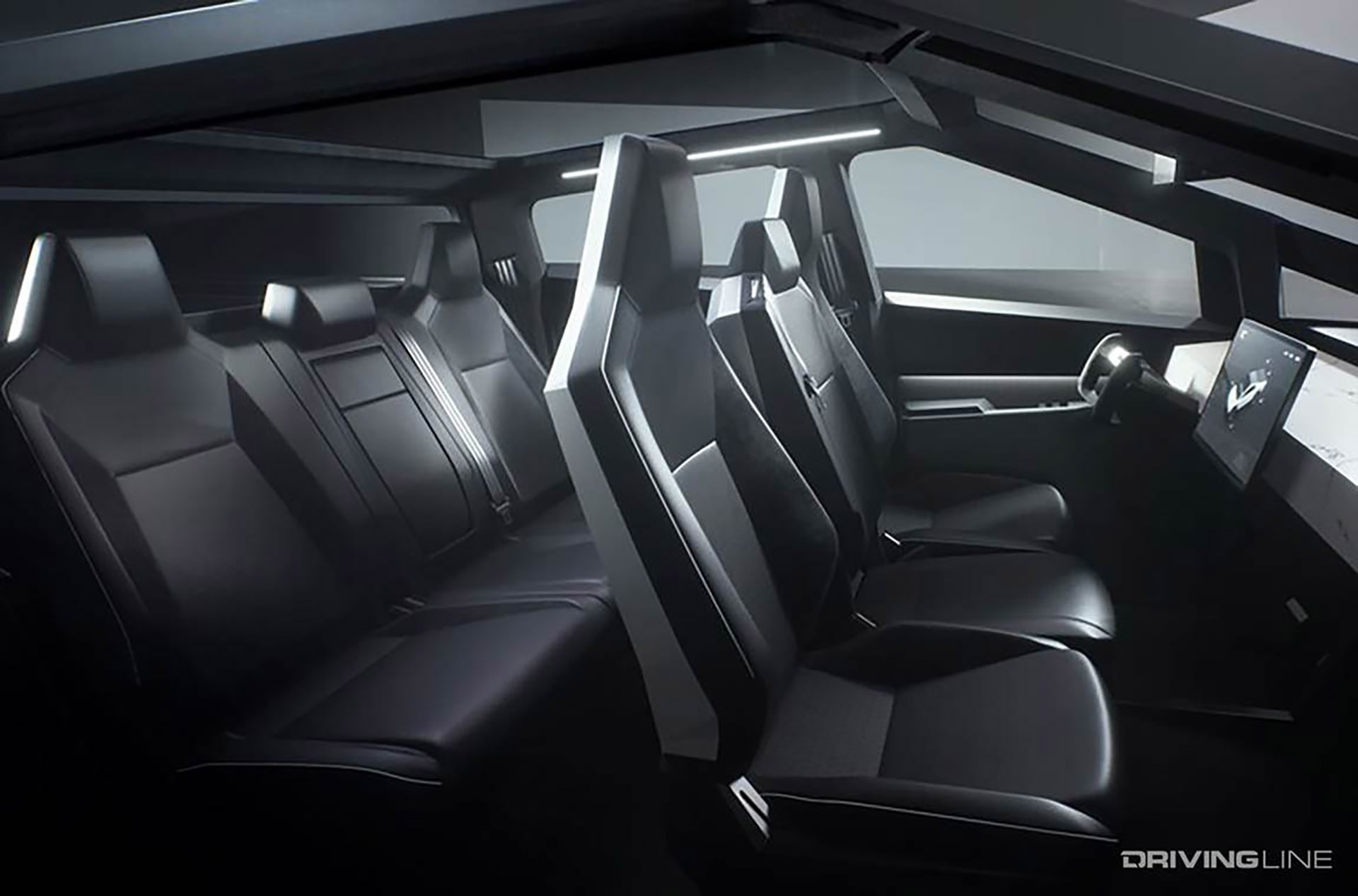 Tesla Cybertruck Interior
