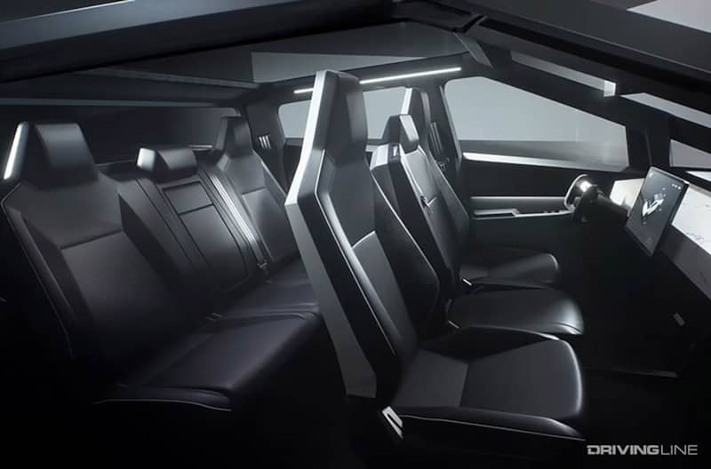 Tesla Cybertruck Interior