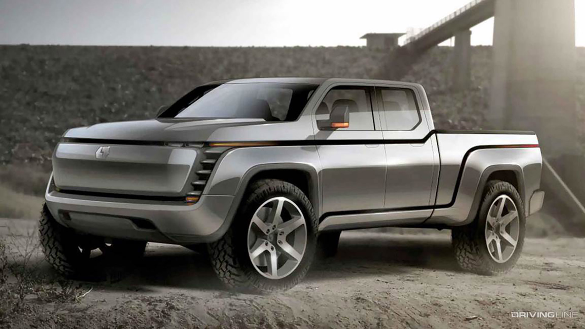 2021 Lordstown Electric Pickup Rendering