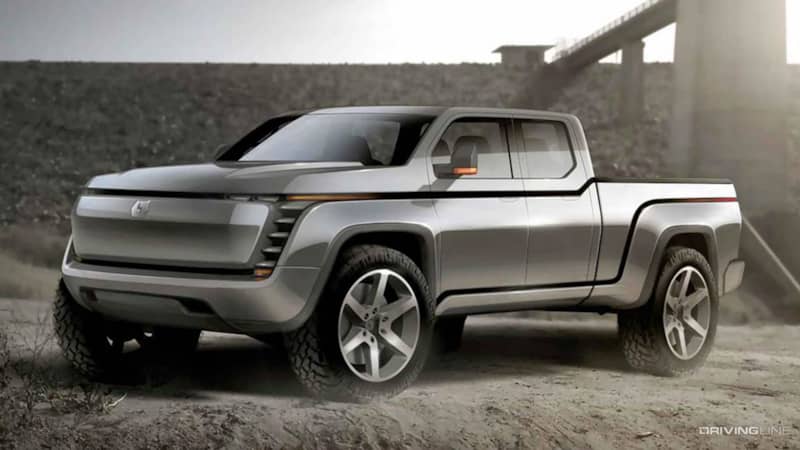 2021 Lordstown Electric Pickup Rendering