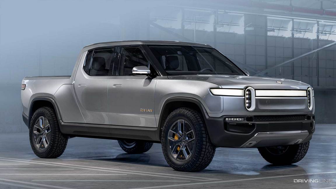 Rivian R1T Truck Silver