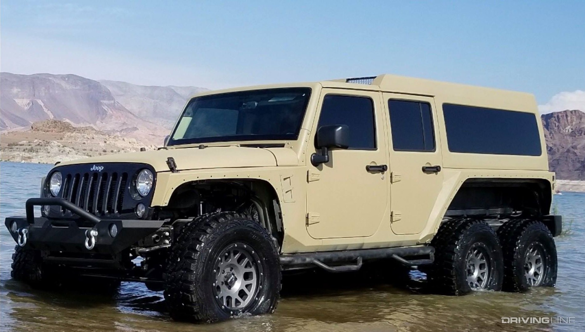 K6 Industries Jeep Wrangler 6x6