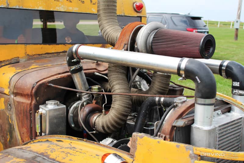 Compound Turbos Cummins School Bus