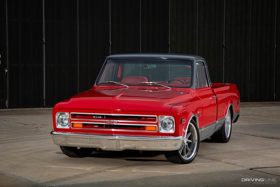 Chevrolet C10 red