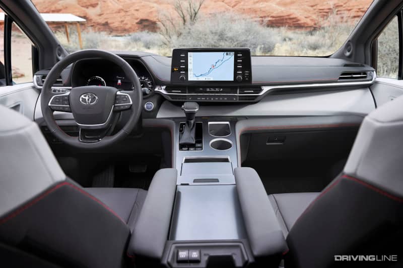 2021 Toyota Sienna Interior Dashboard