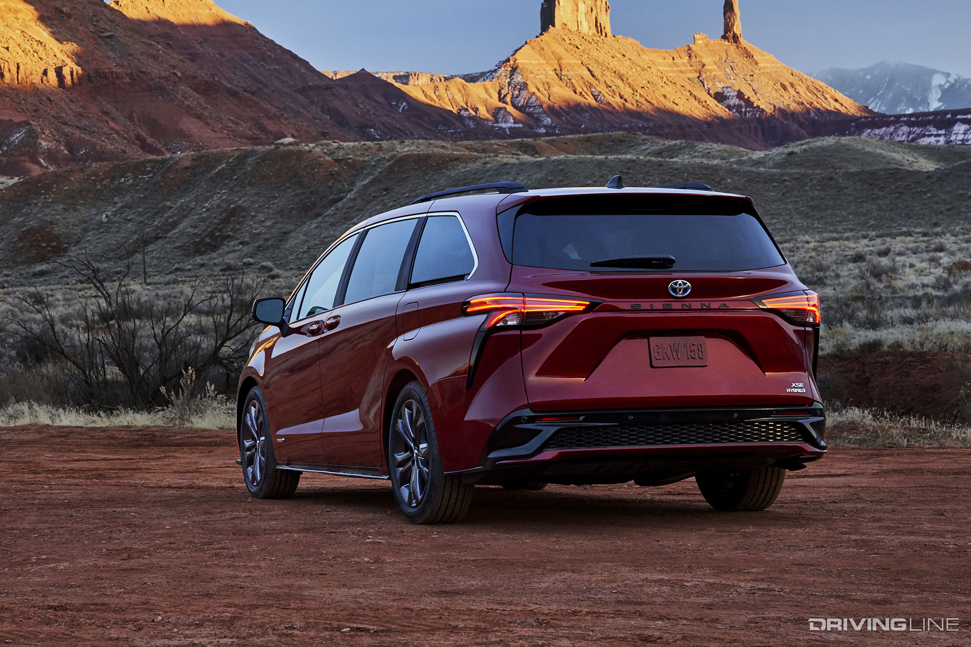 2021 Toyota Sienna XSE Rear View