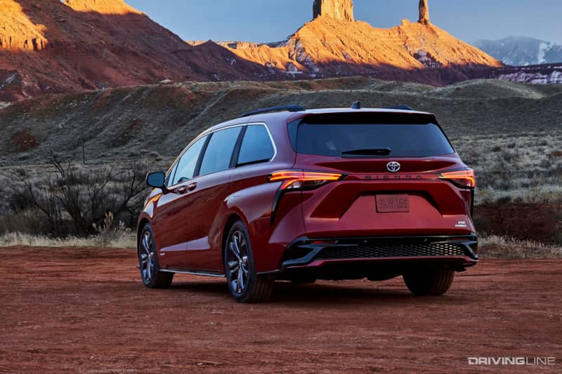 2021 Toyota Sienna XSE Rear View