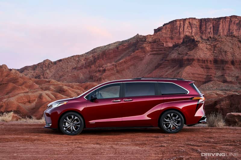 2021 Toyota Sienna XSE Side View