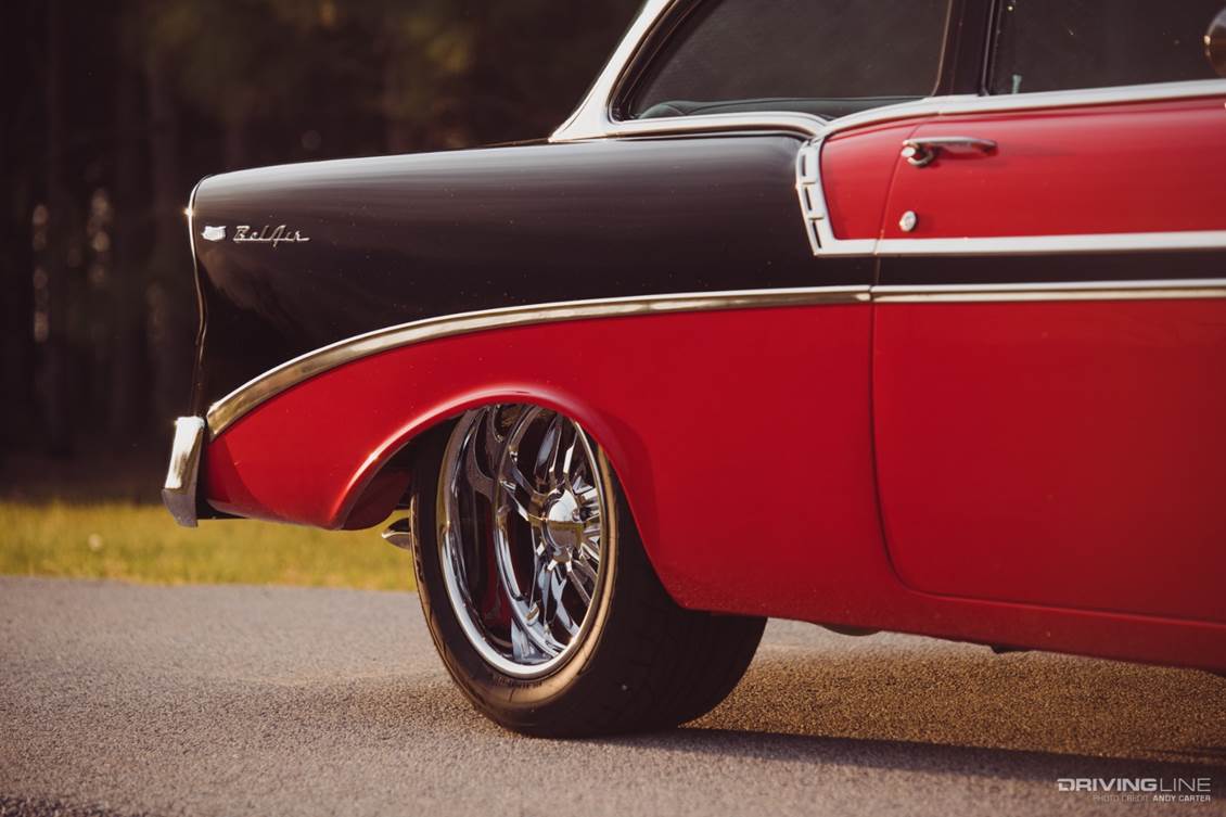 Chevrolet Bel Air rear quarter
