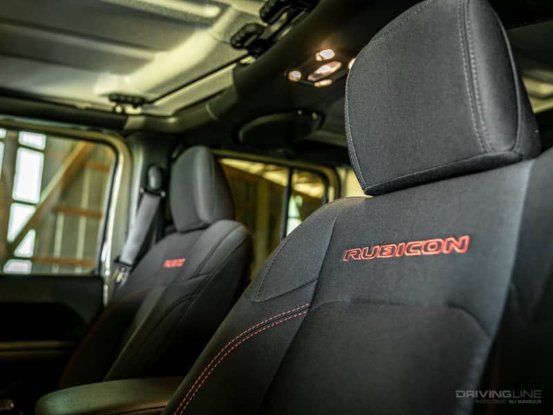 2020 Jeep Gladiator Rubicon Gator Green Review Interior