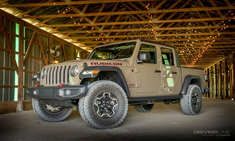 2020 Jeep Gladiator Rubicon Gator Green Review 35 Nitto Ridge Grappler