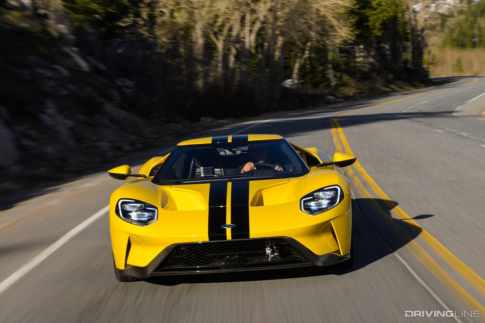 2017 Ford GT Front Yellow