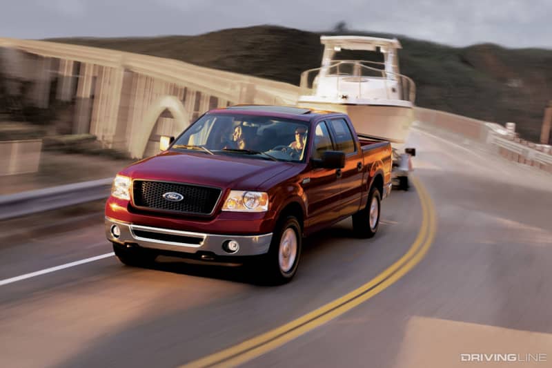 2006 Ford F-150 Towing Boat