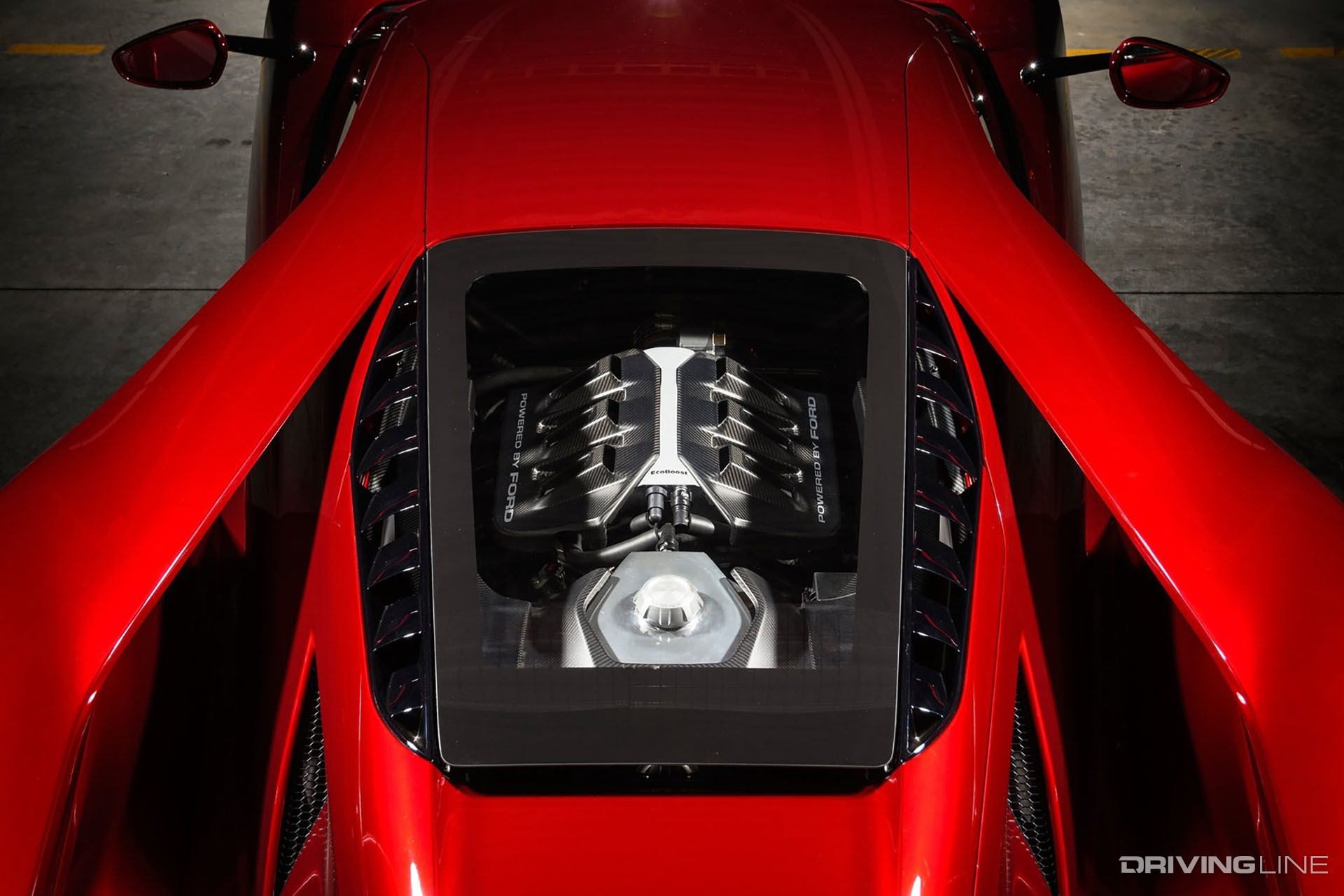 2017 Ford GT EcoBoost Engine
