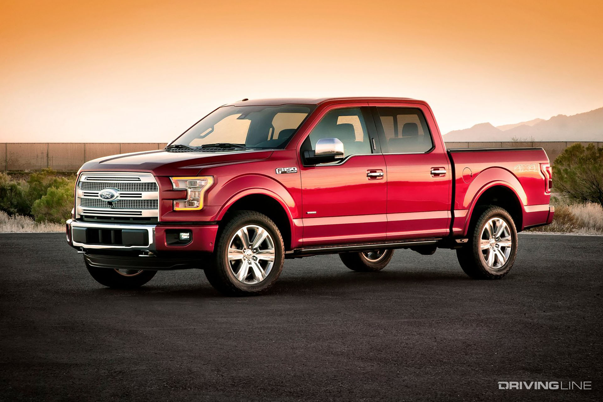 2015 Ford F-150 Pickup Red