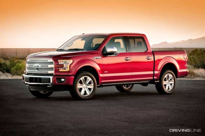 2015 Ford F-150 Pickup Red