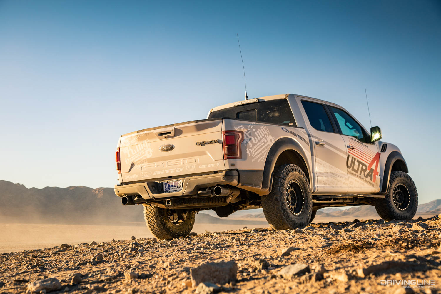 Ultra4 2020 Ford Raptor on Nitto Ridge Grappler Tires