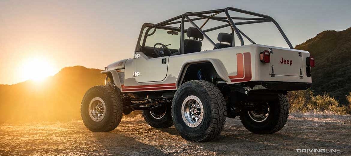 Legacy Jeep Scrambler sunset