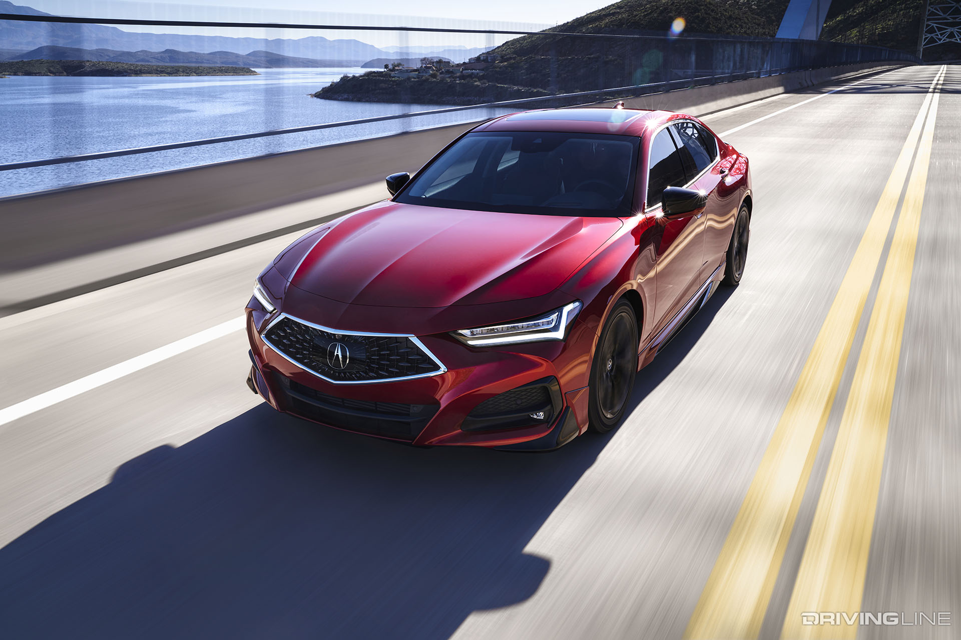 2021 Acura TLX Advanced Red