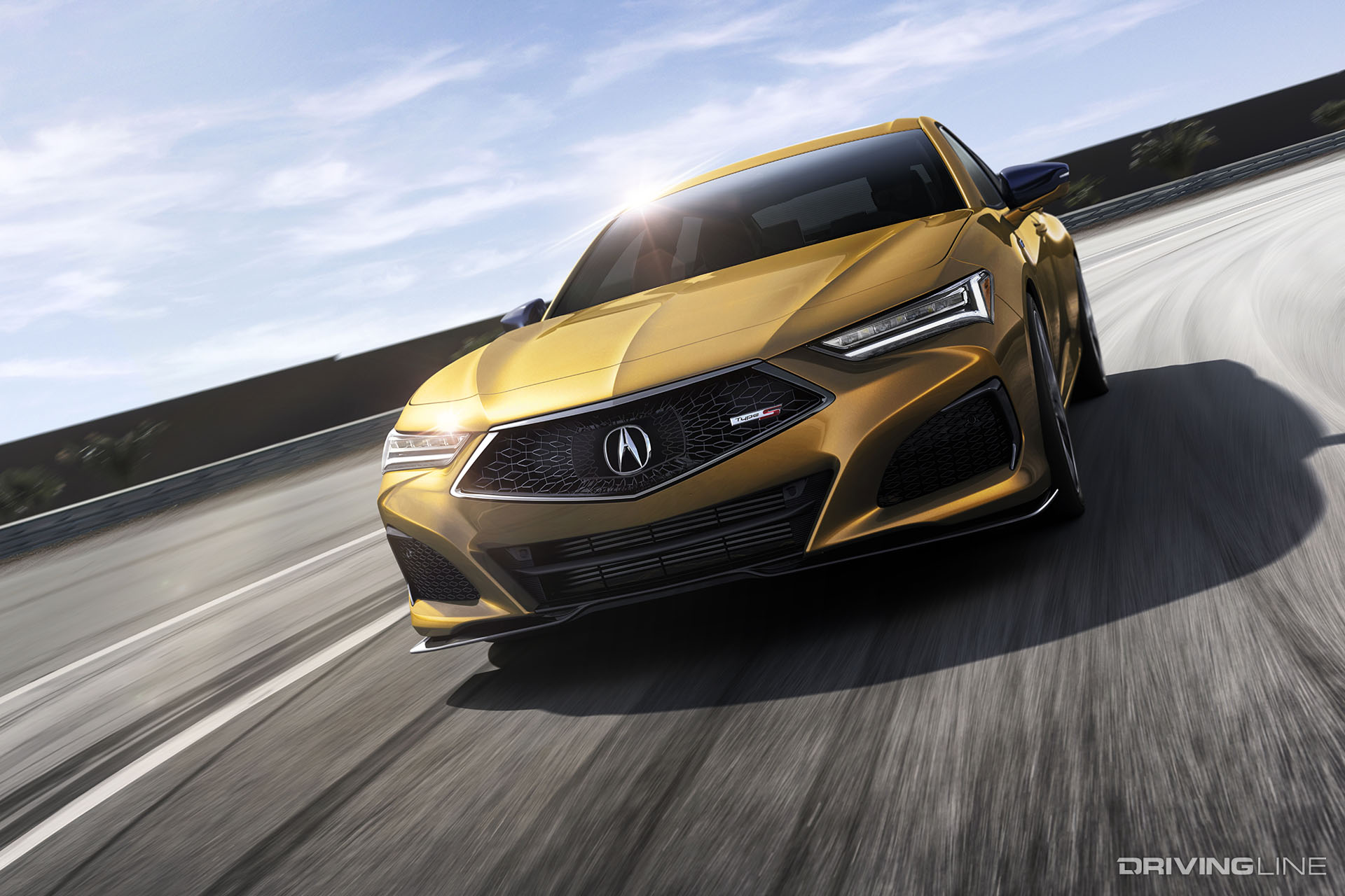 2021 Acura TLX Type S Gold Front