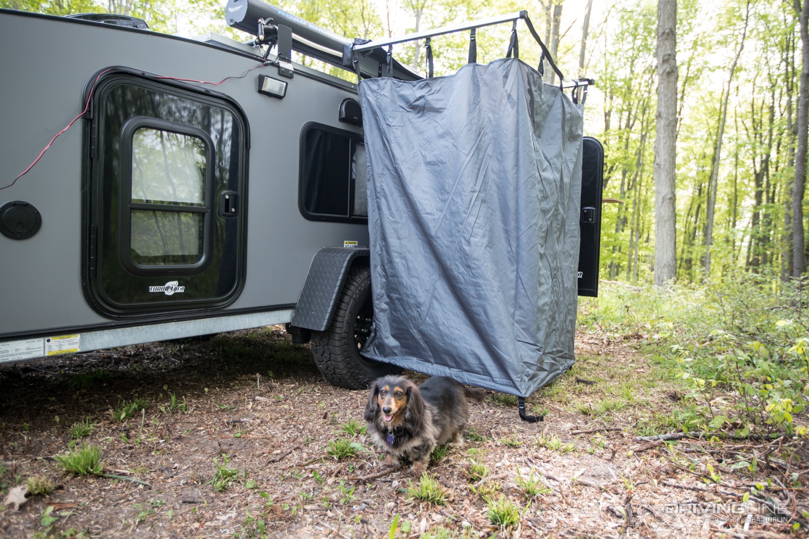 Overland Vehicle Systems Off-Road shower privacy tent and Road Shower