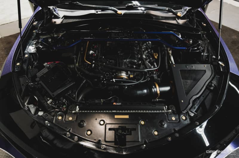 2016 Camaro SS engine bay