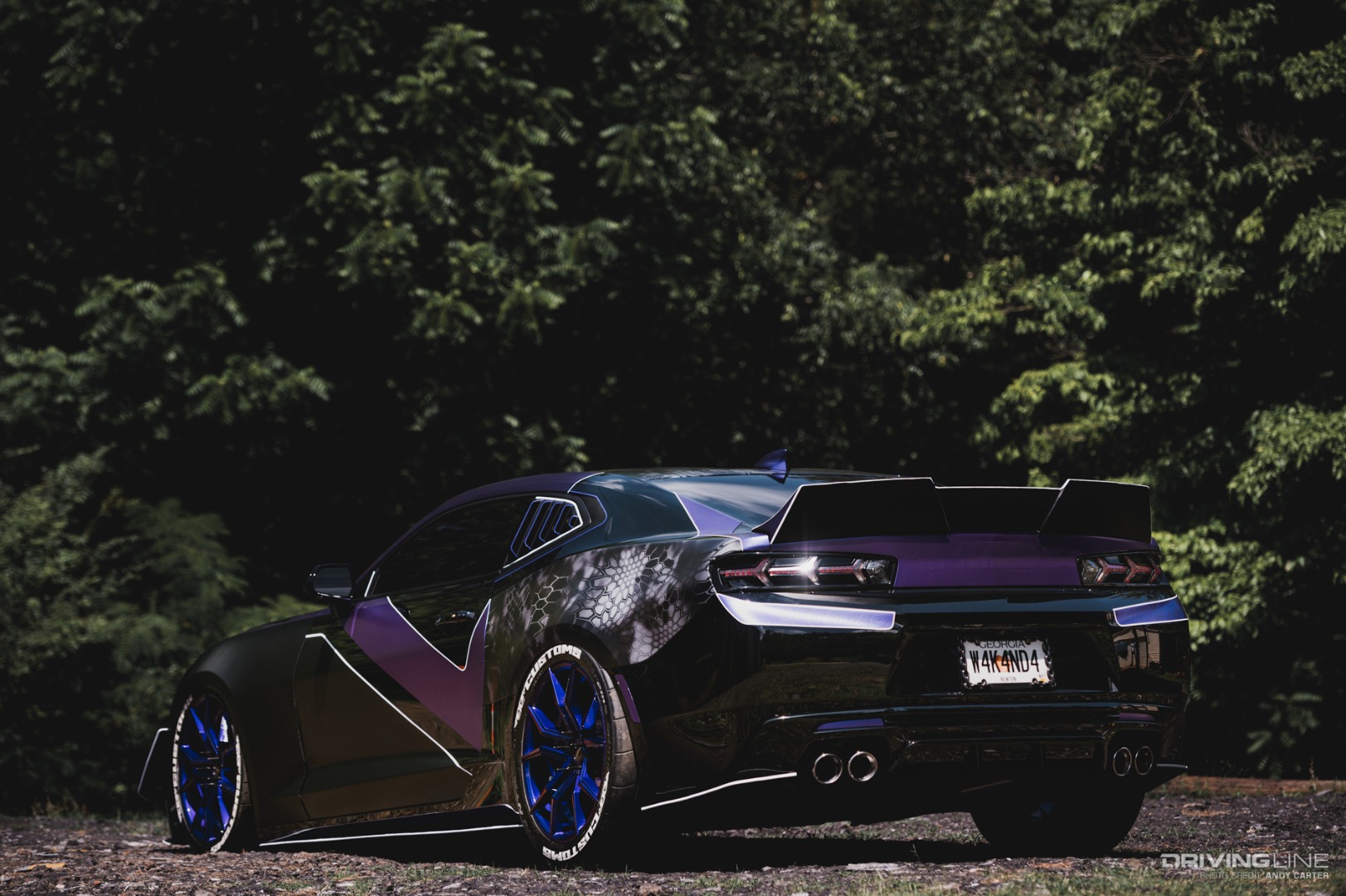 Black Panther Camaro