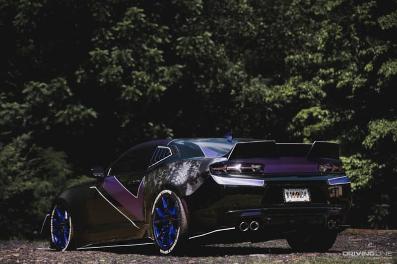 Black Panther Camaro