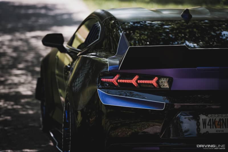 Camaro rear spoiler