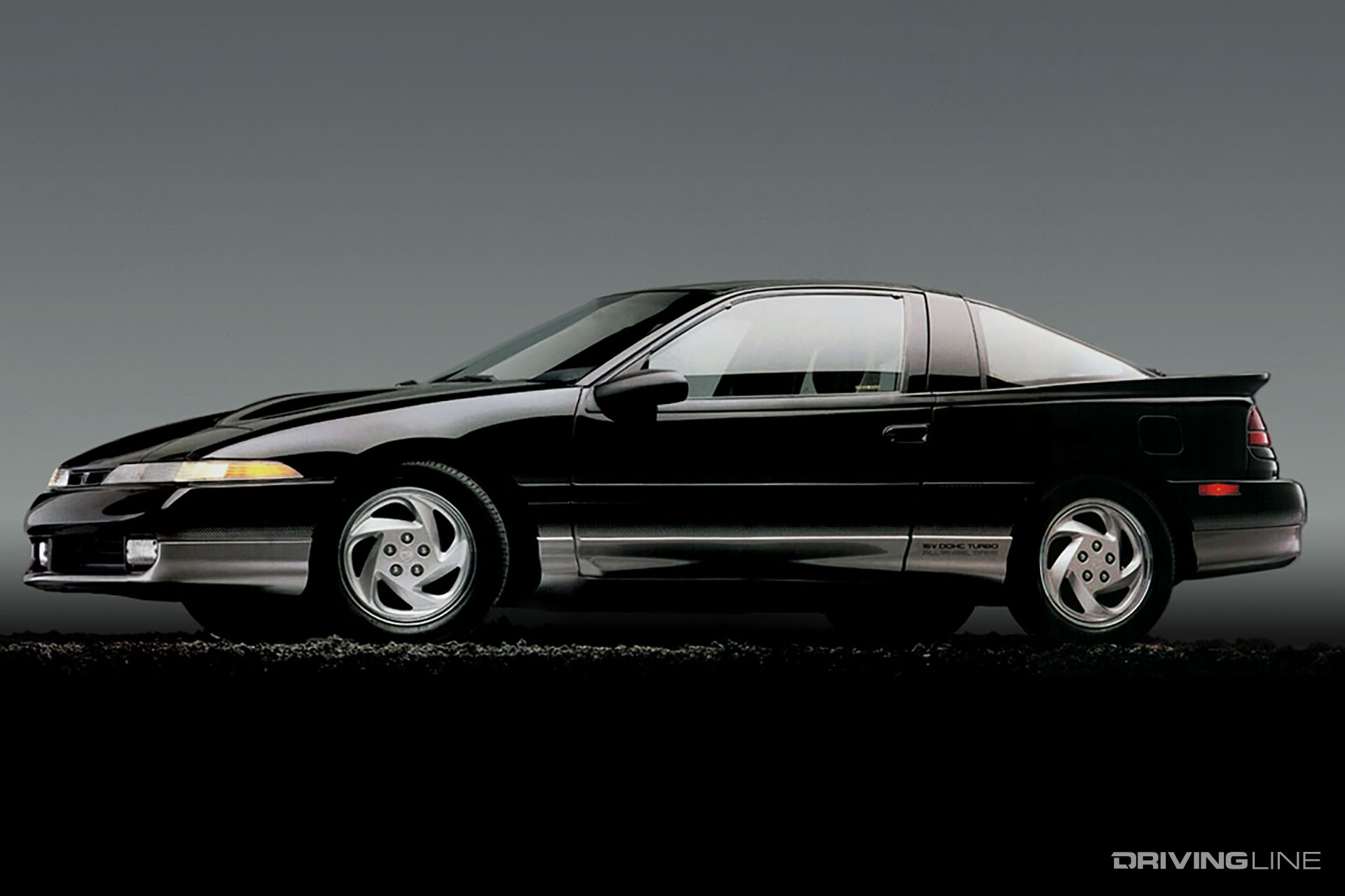 Eagle Talon Tsi Black Silver