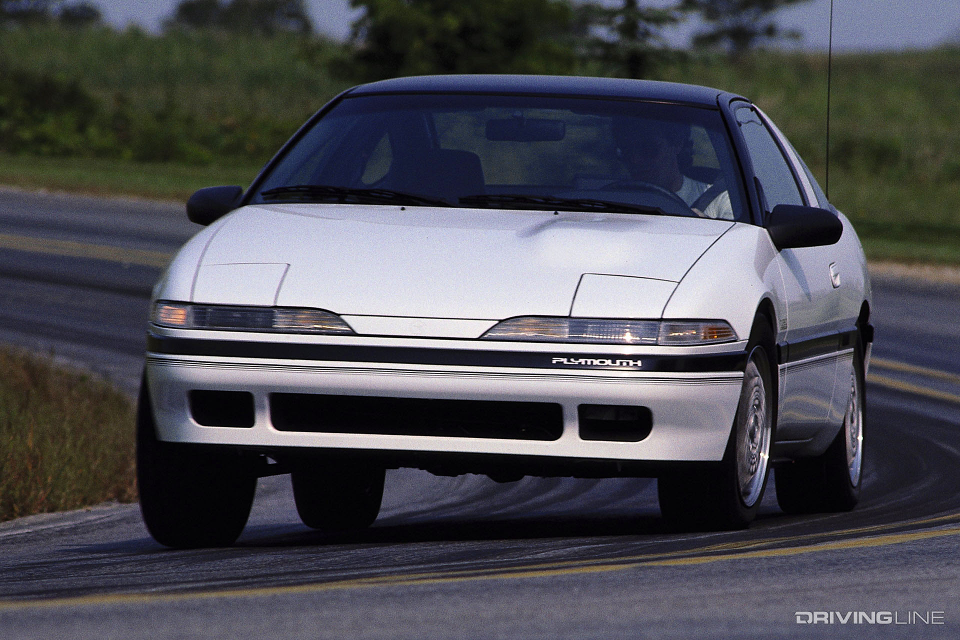 Plymouth Laser RS White