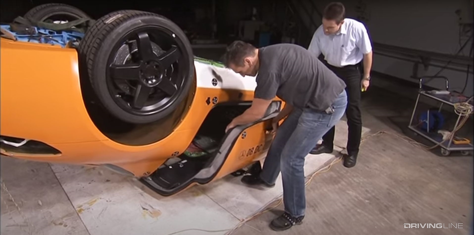 Mercedes-Benz SLS Explosive Bolts Door