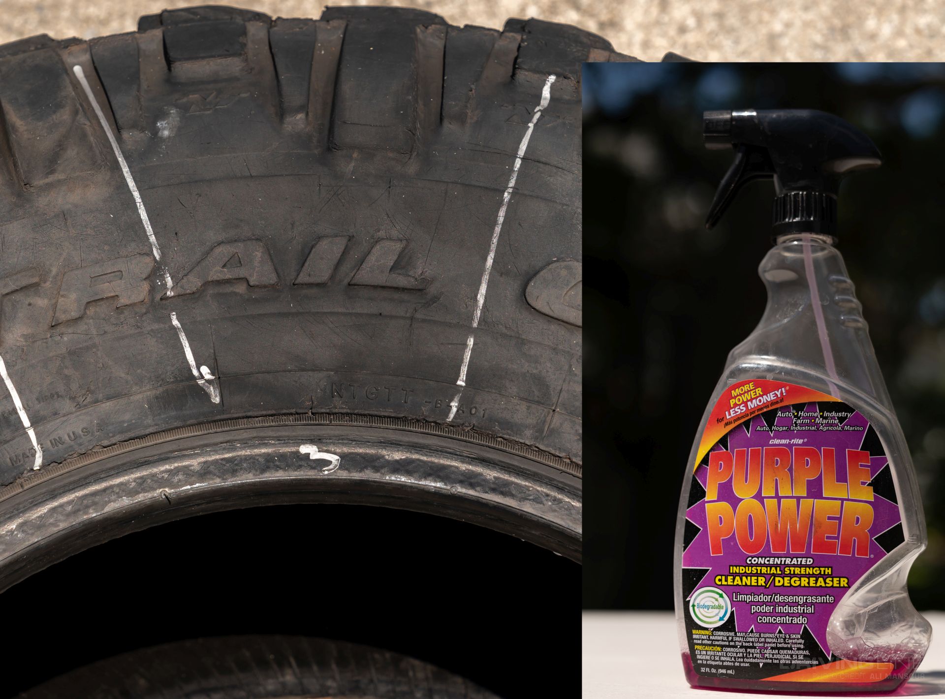 Purple Power Tire Cleaner
