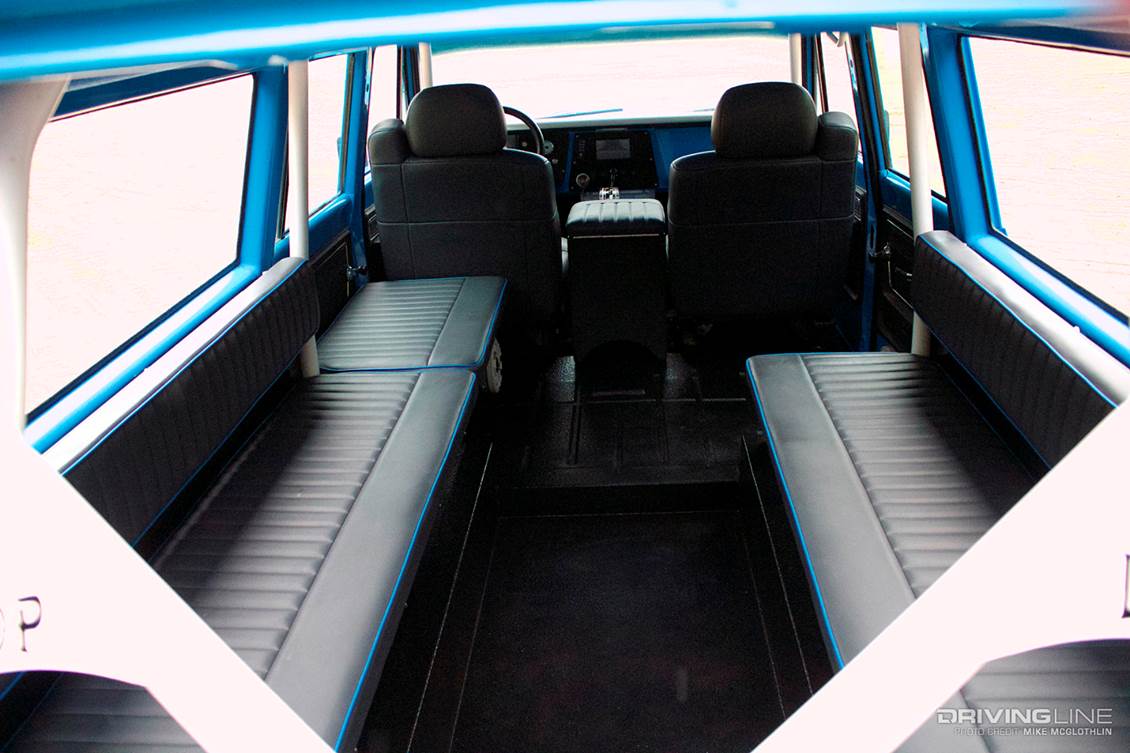 Chevrolet Suburban interior passenger compartment