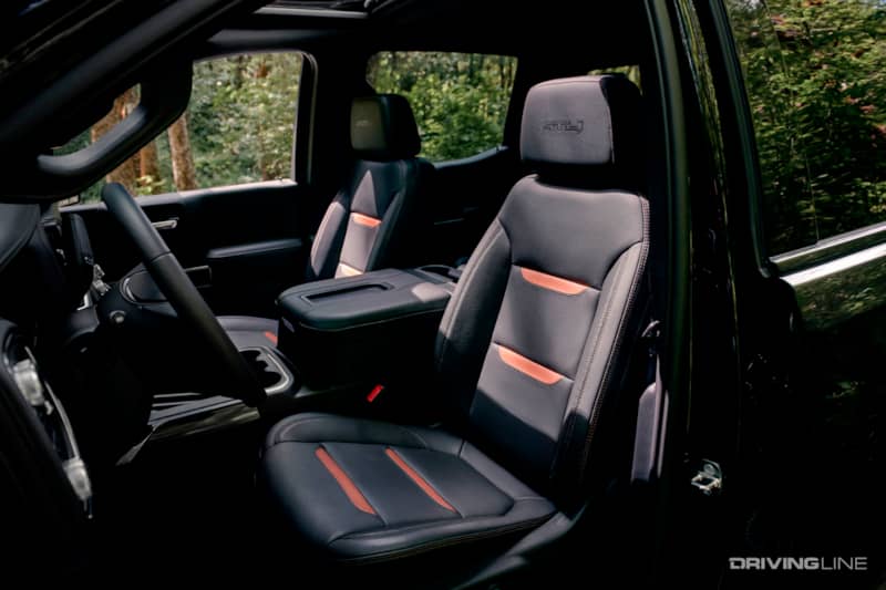 GMC Sierra 1500 Duramax AT4 Interior