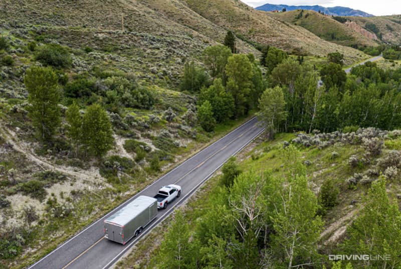 Half Ton Chevrolet Duramax Towing