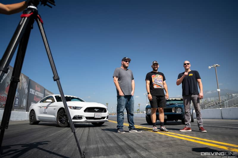 Driving Line Driver Battle Mustang vs Mustang